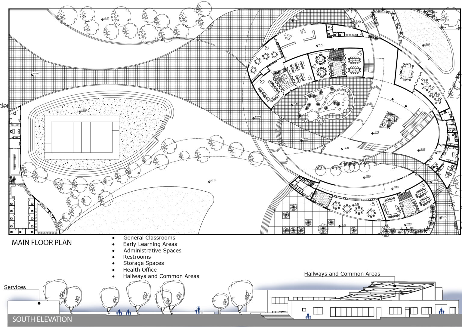 Architectural Design 3: Elementary School Design – Ghazal Azizzadeh